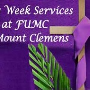fumc holy week schedule 2023